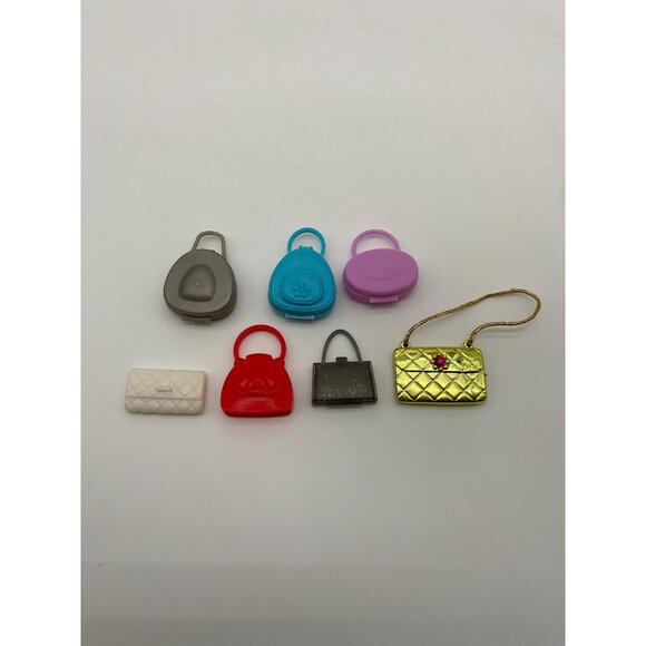Vintage 80s/90s/00s Mattel Barbie Accessories Purse Lot - Picture 1 of 4